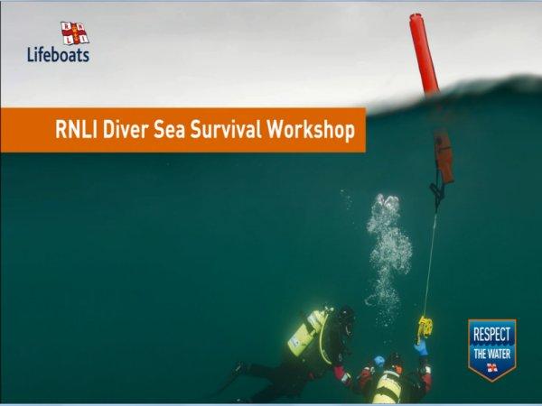 Thumbnail photo for RNLI Diver Sea Survival Workshop ready for delivery