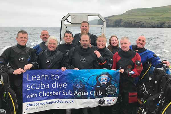 Thumbnail photo for Chester Sub-Aqua Club awarded BSAC’s premier trophy