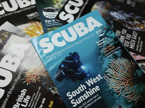 Thumbnail photo for SCUBA magazine returns to print for 2022
