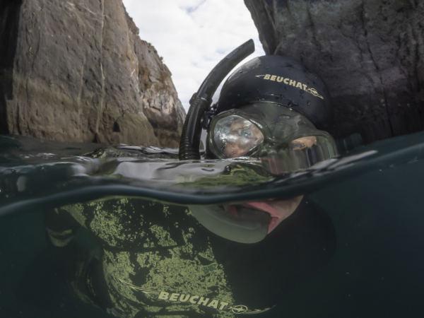 Thumbnail photo for Andy Torbet snorkels Torbay