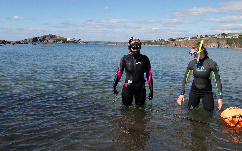 Open water snorkelling
