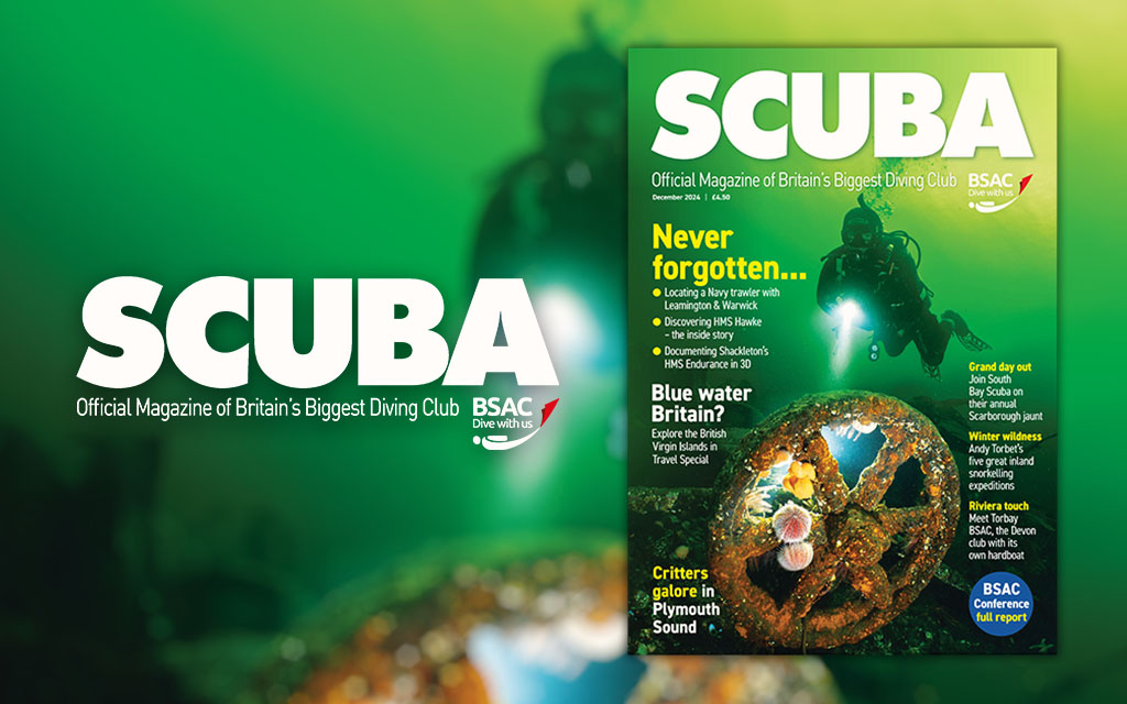 iSCUBA 151 front page