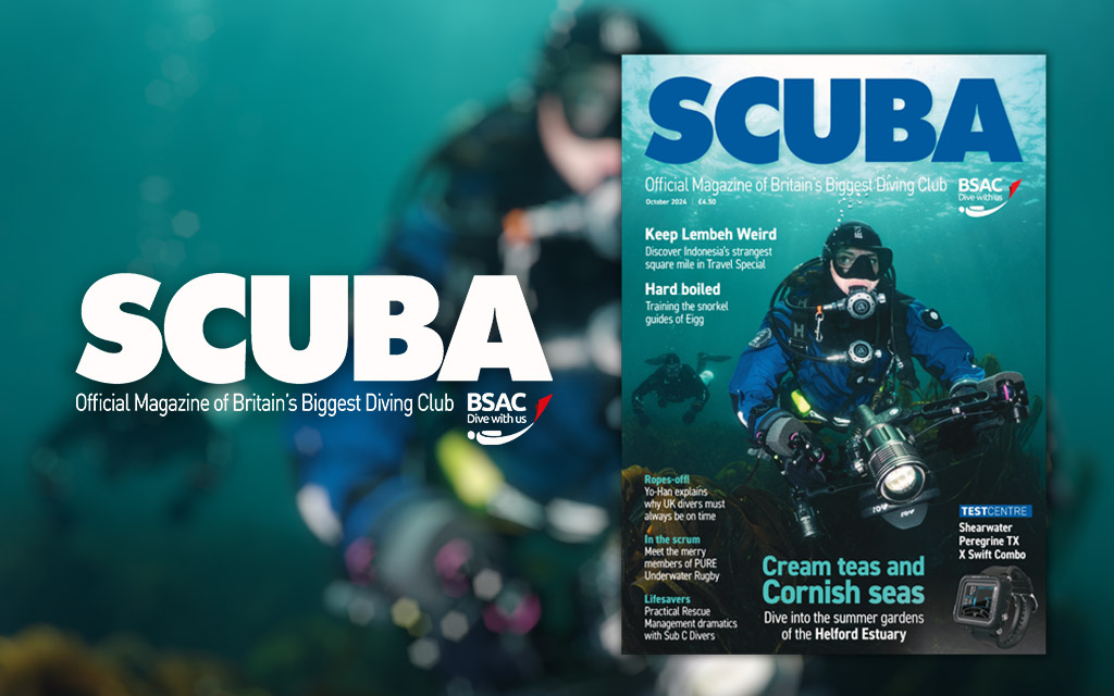 iSCUBA 149 front page