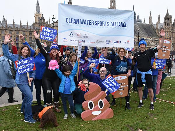 Thumbnail photo for BSAC members join the March for Clean Water to demand change