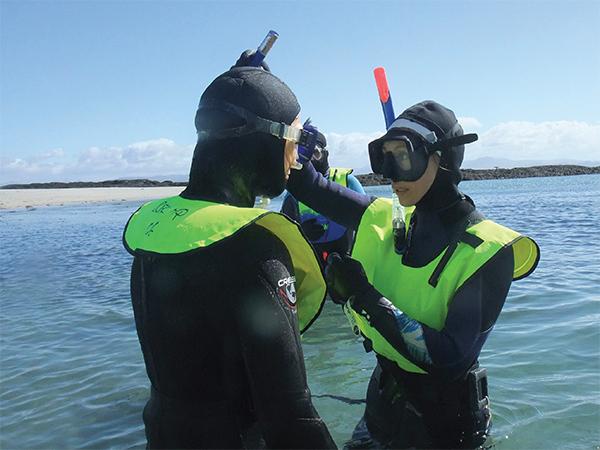 Thumbnail photo for New BSAC Snorkel Guide course delivered on Eigg