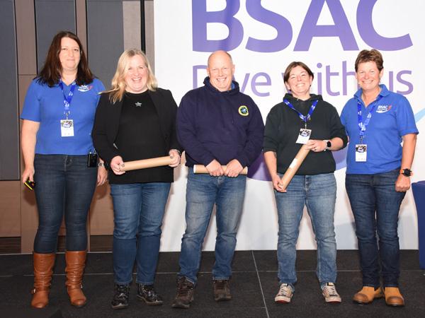 Thumbnail photo for Award winners celebrated at BSAC Diving Conference 2024