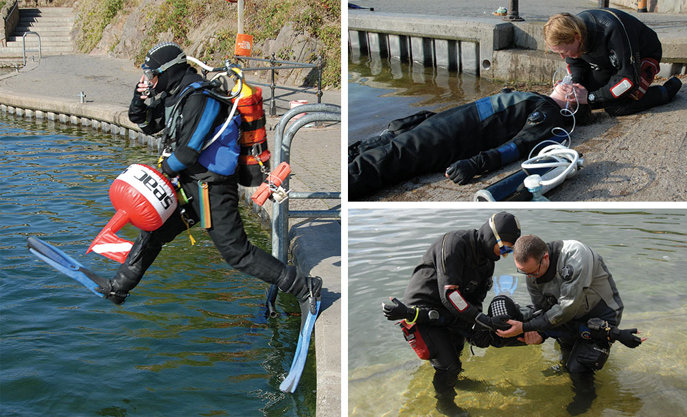 BSAC rescue training in action