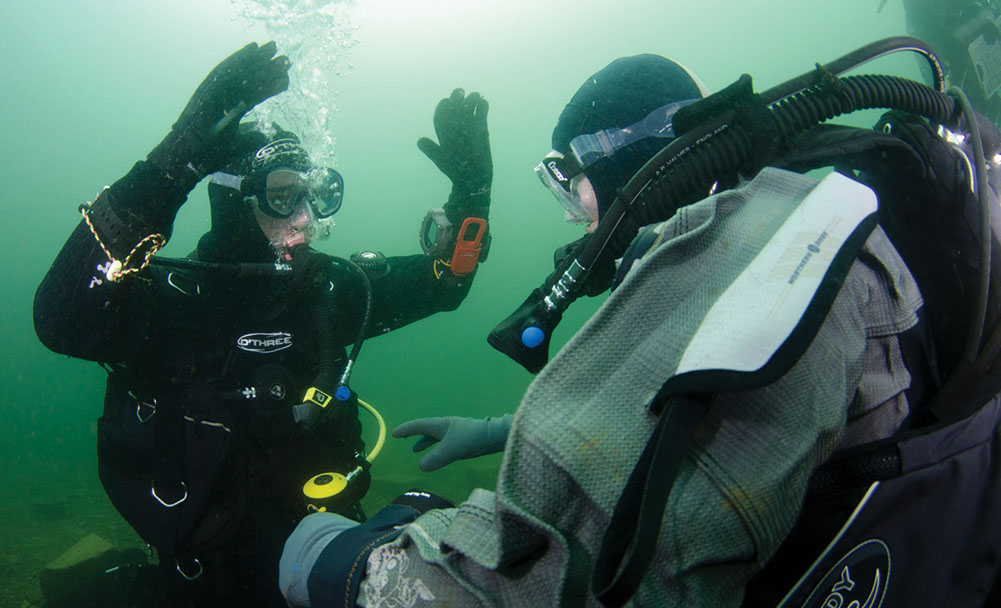BSAC rescue training in action