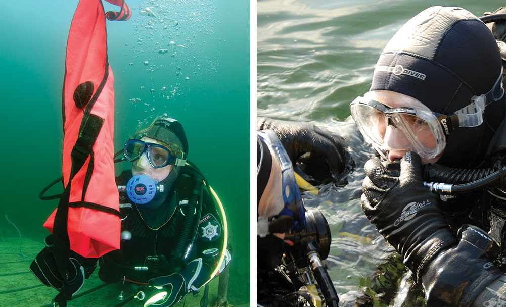 BSAC rescue training in action