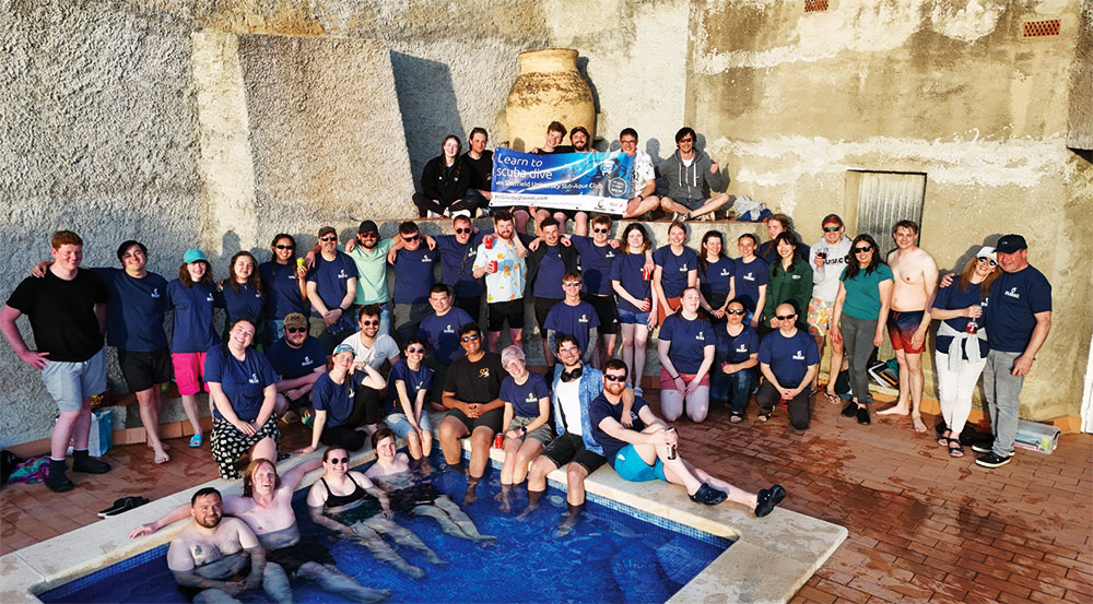 Group photo: Sheffield amassed a team of 47 divers