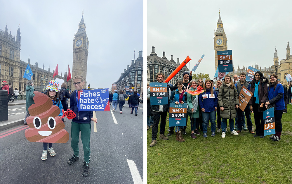 BSAC members on the march