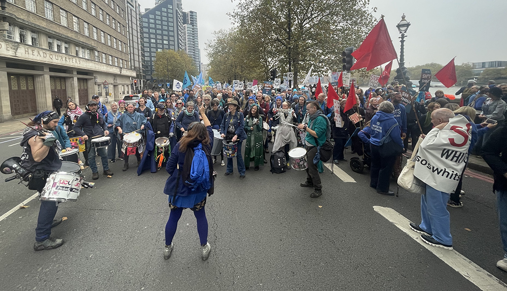 BSAC members march