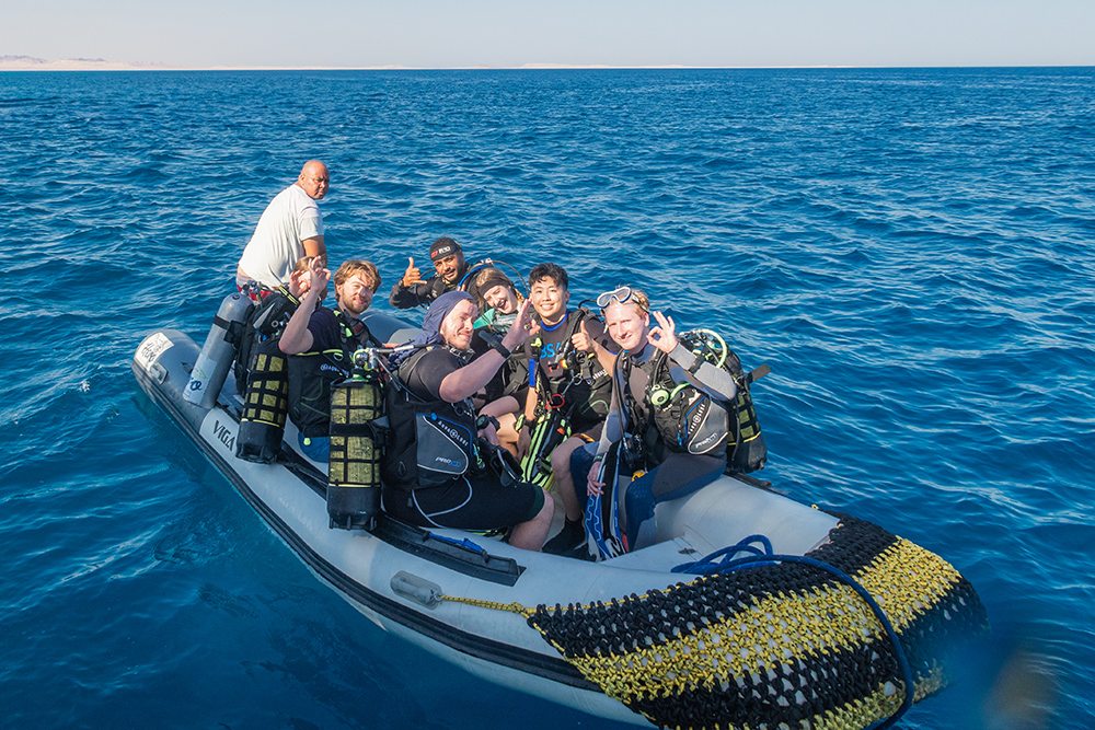 Club trip to the Red Sea