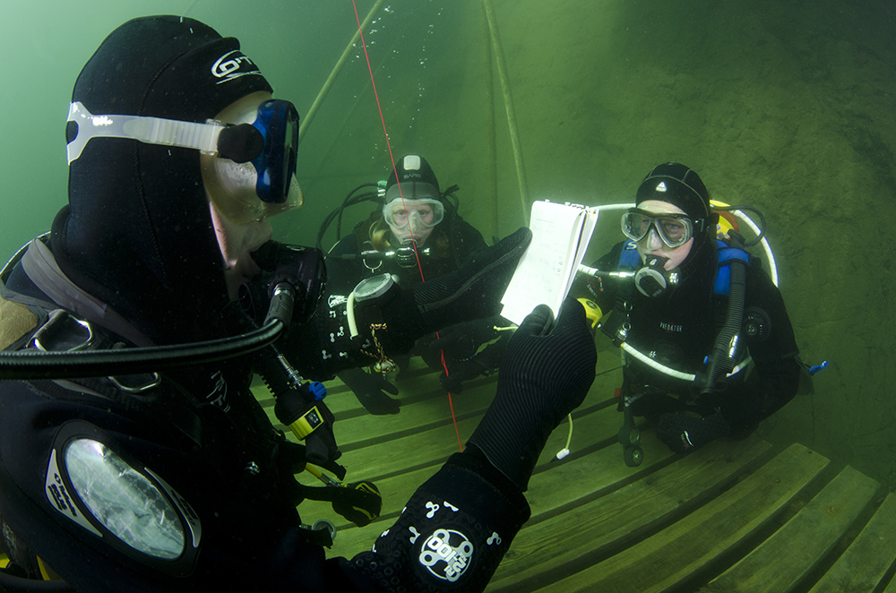 Diver grade training
