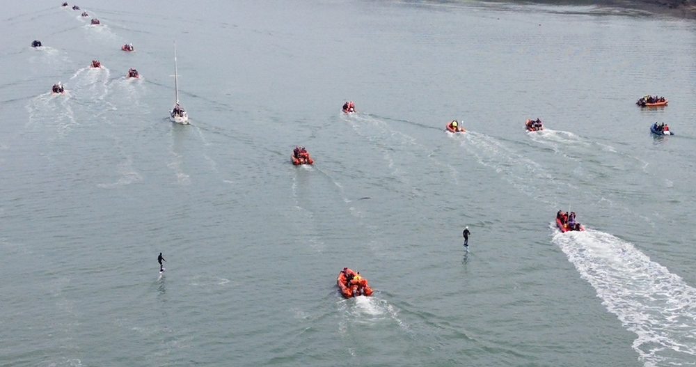 Menai boat run sets off