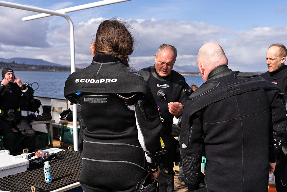 Ocean Diver training in Sound of Mull