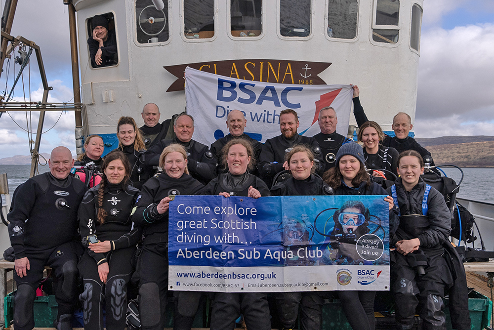 Ocean Diver training in Sound of Mull