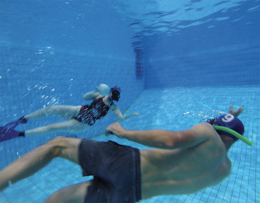 PURE underwater rugby