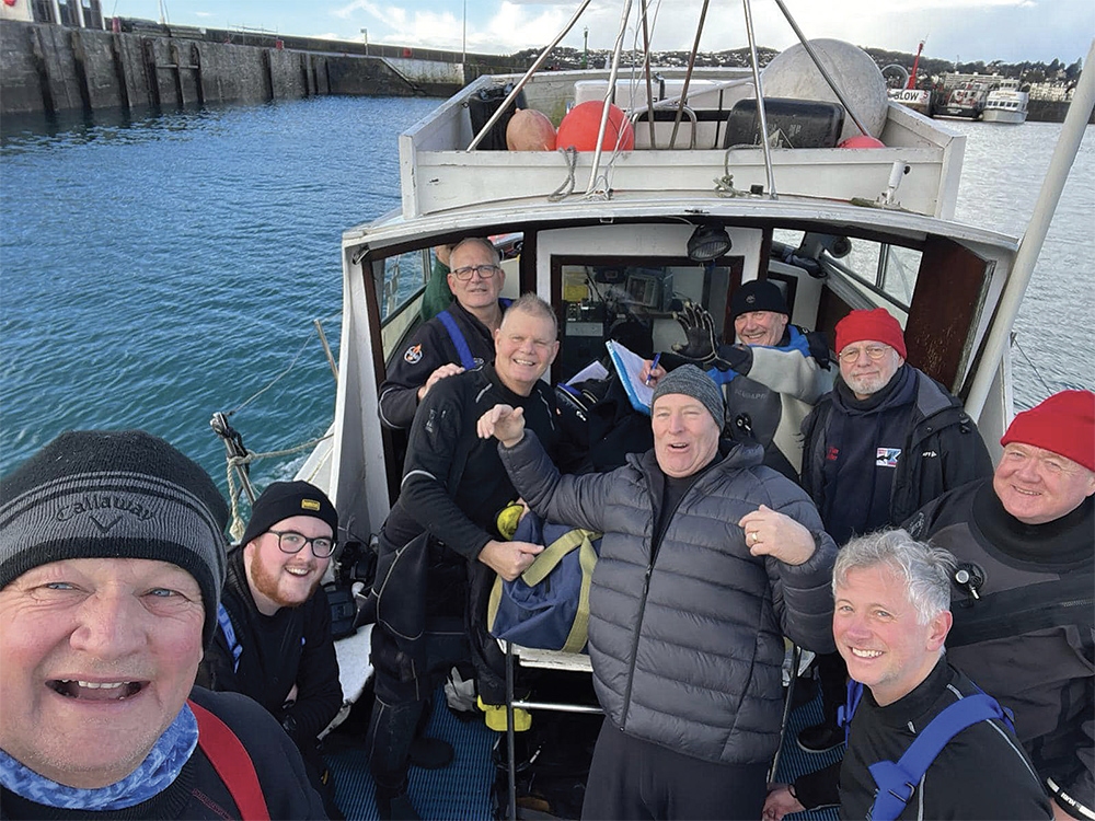 Sea trial of Torbay Diver 2