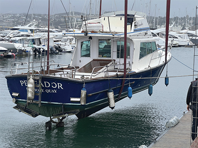 Torbay Diver hard boat